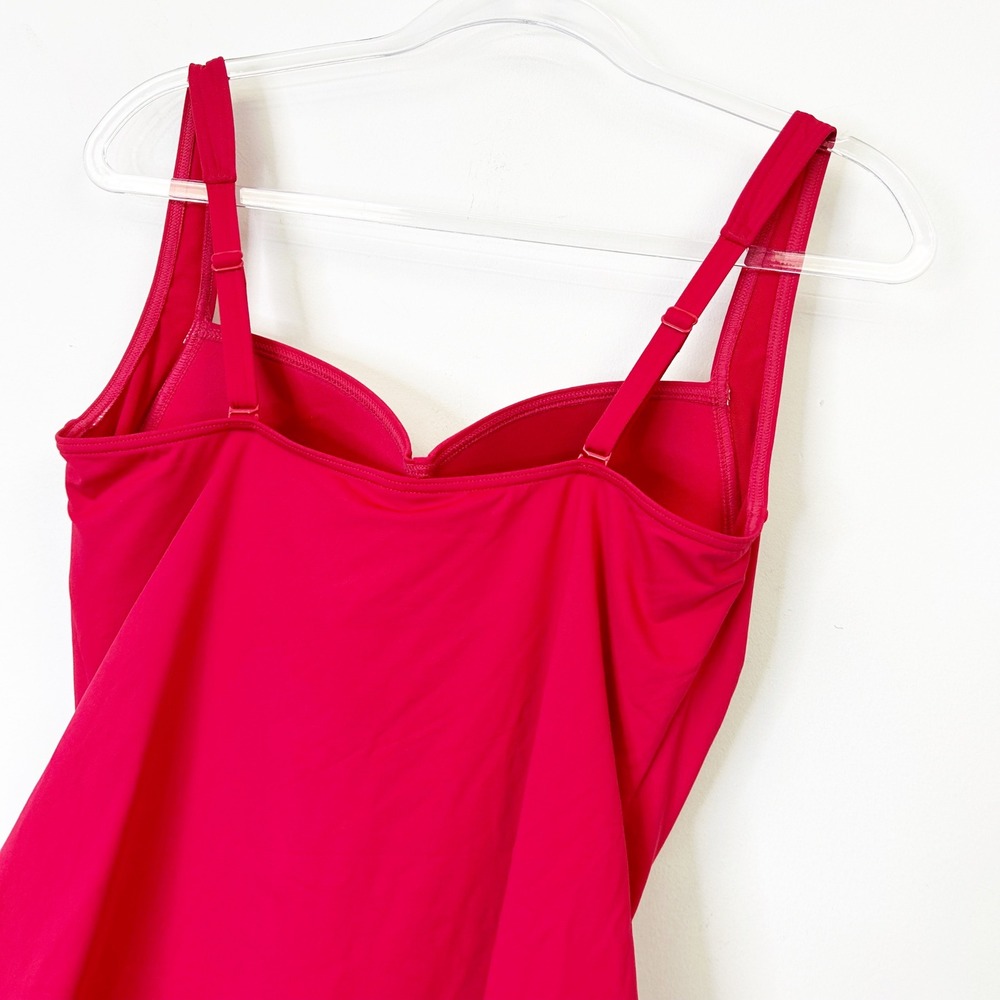NEW Sea Level Australia Twist Front Multifit One Piece Swimsuit Womens 12 US Red - Picture 9 of 9